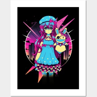 Miku's Vocal Power Date Music Shirt Posters and Art